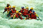 Rafting on the Riviere Rouge in Quebec