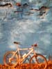 rob's bike against wall